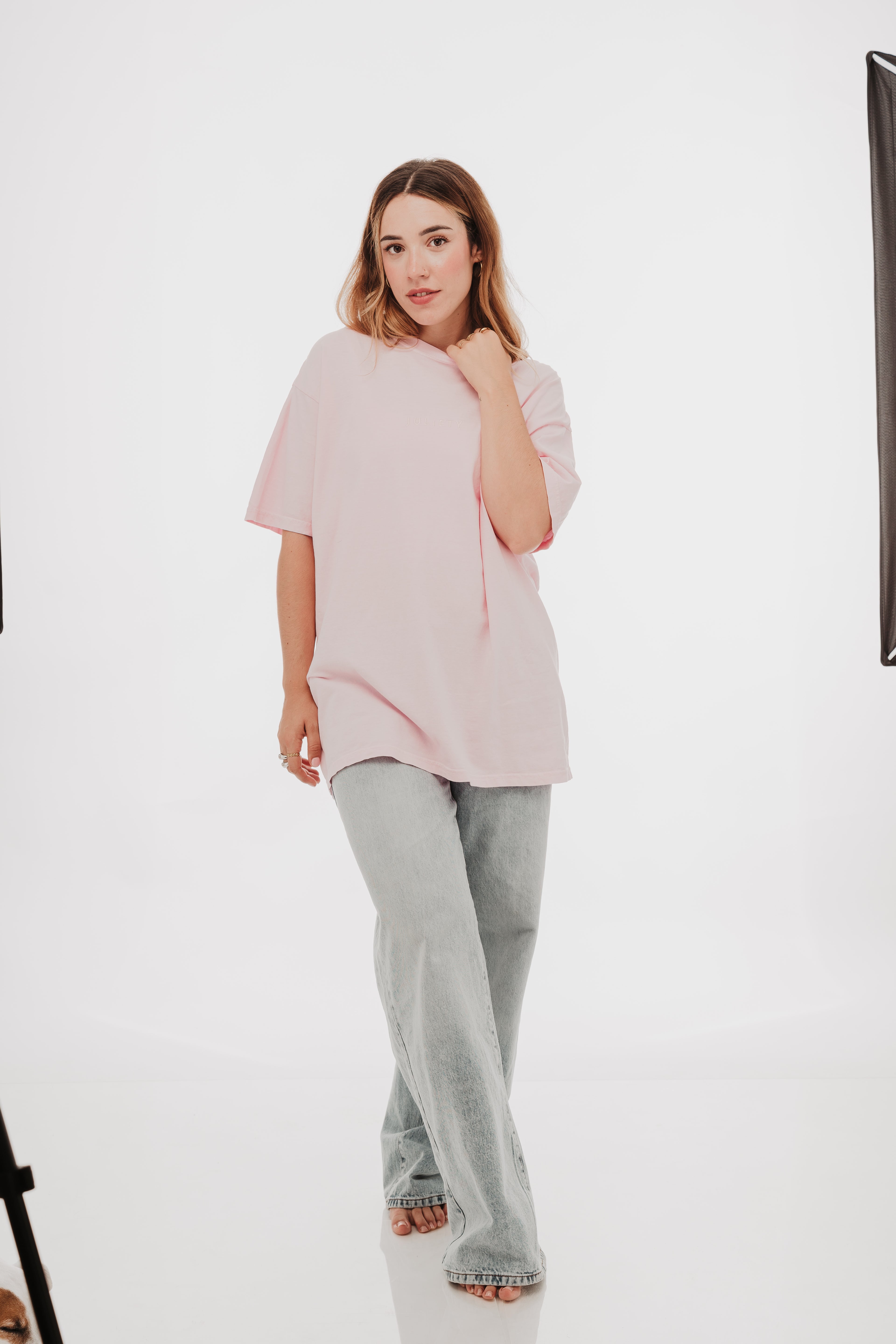 Camiseta gruesa teñida unisex