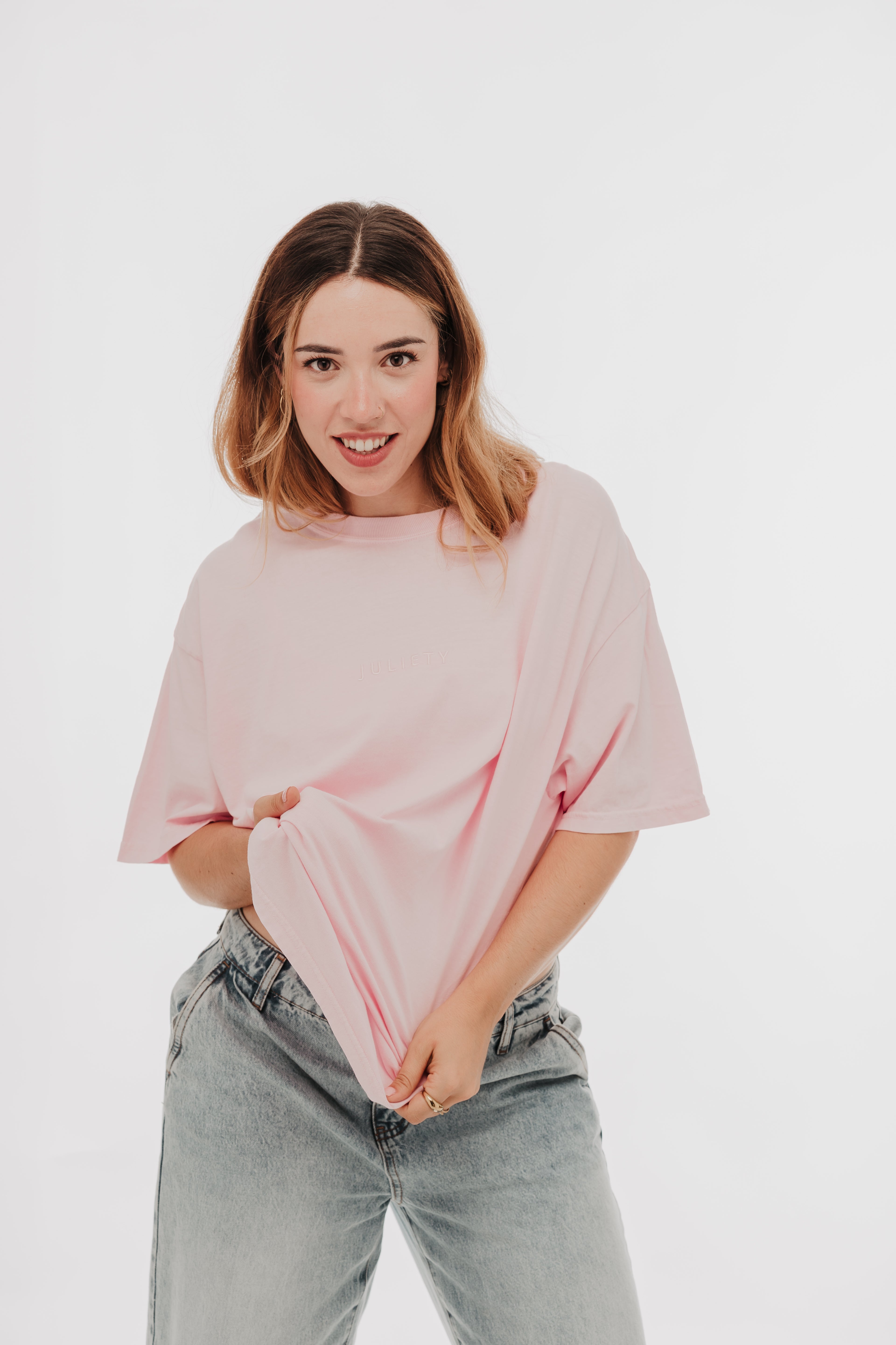 Camiseta gruesa teñida unisex