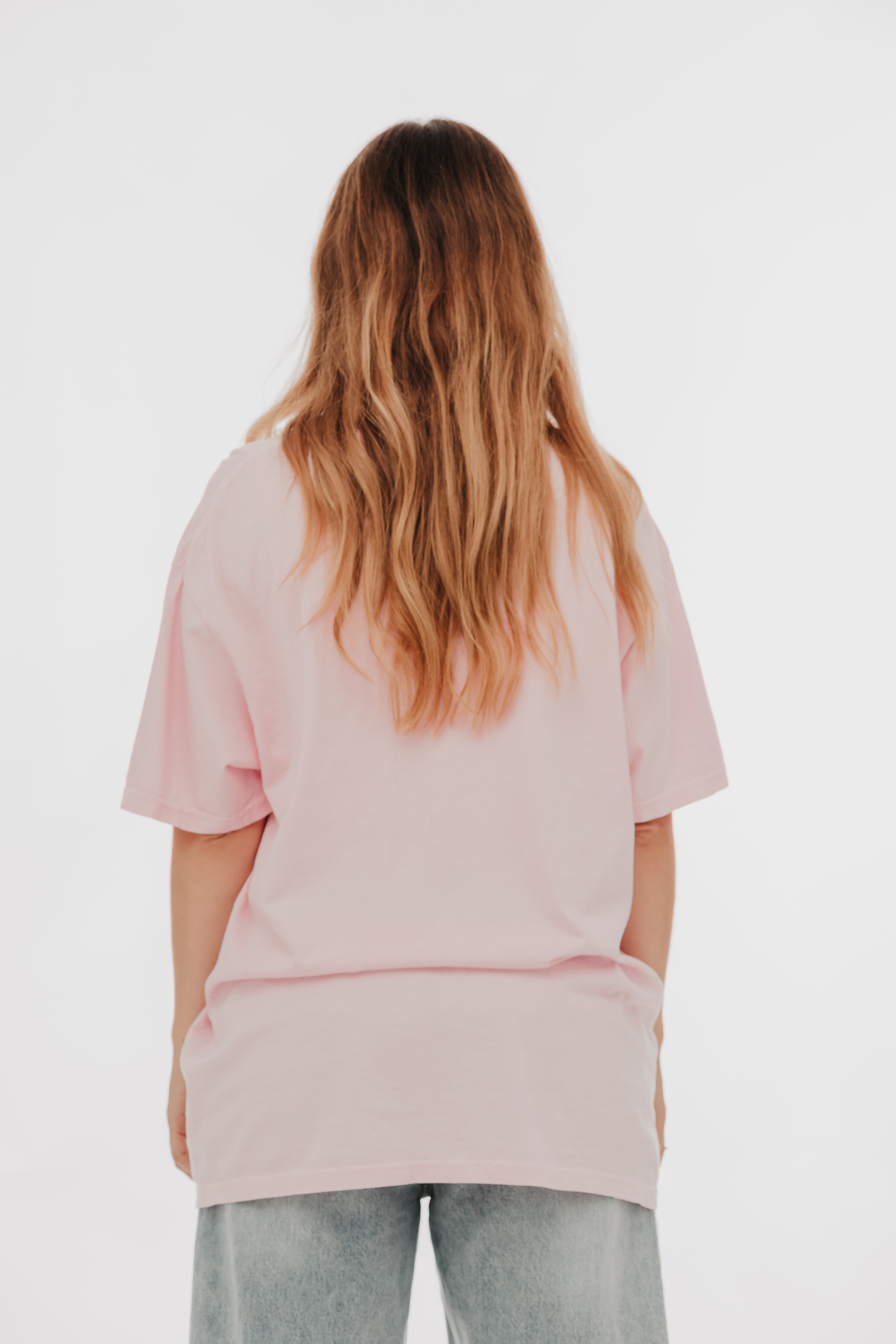 Camiseta gruesa teñida unisex