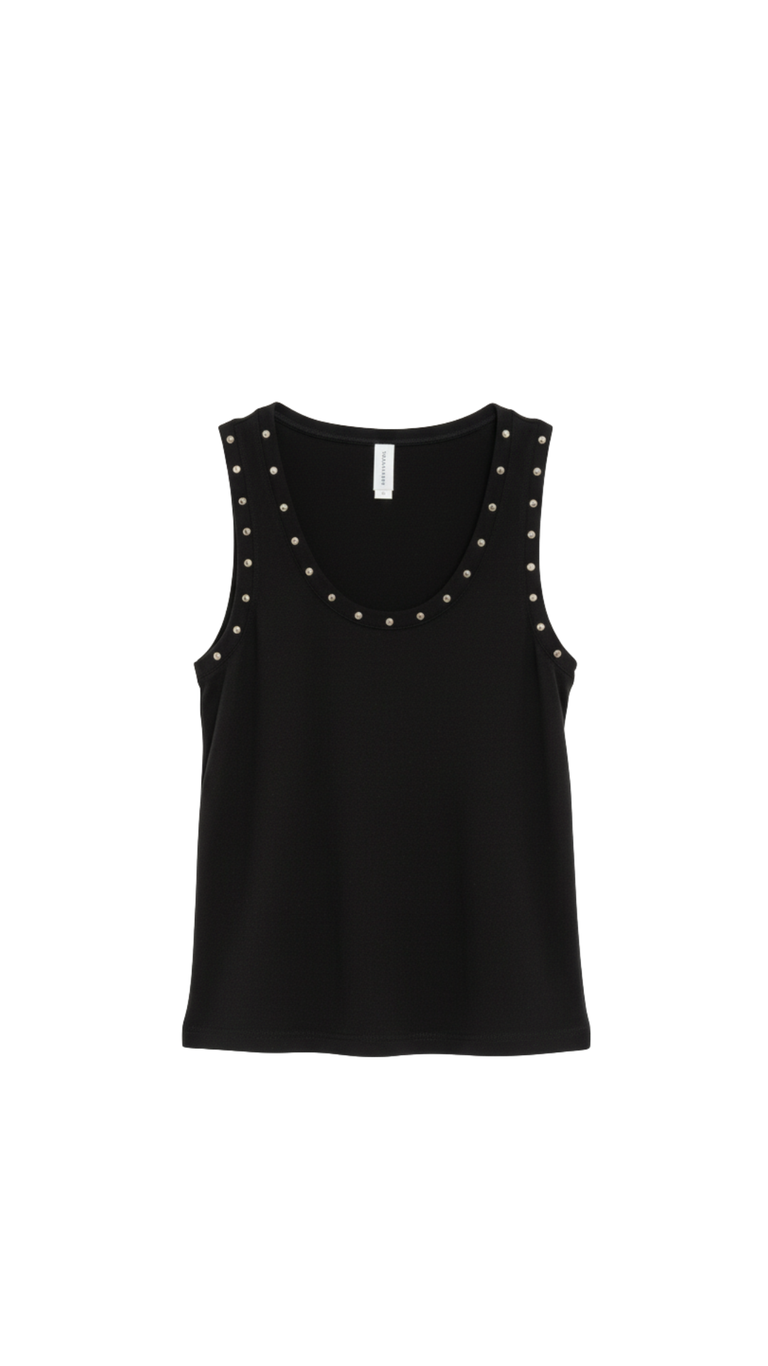 Top nadadora con tachuelas