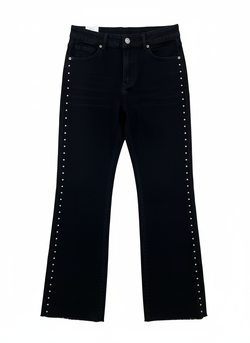 Jean Pata Ancha con Tachuela Lateral