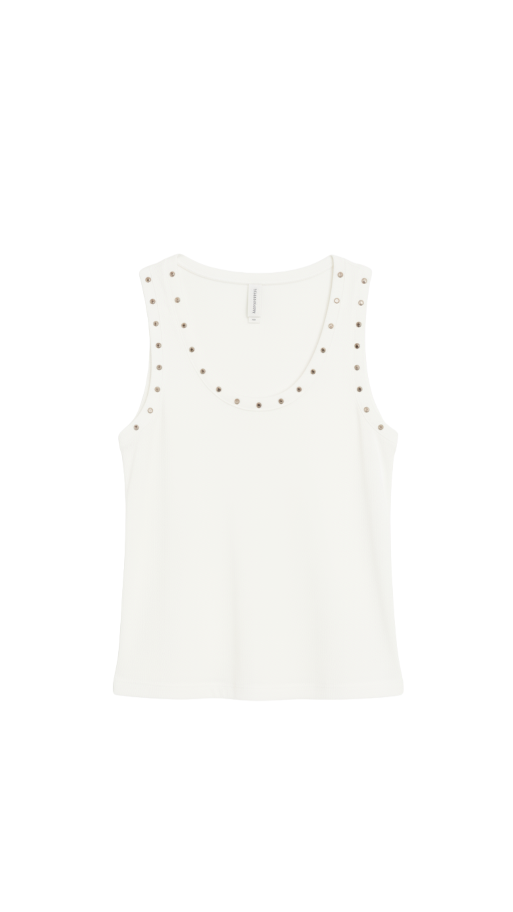 Top nadadora con tachuelas