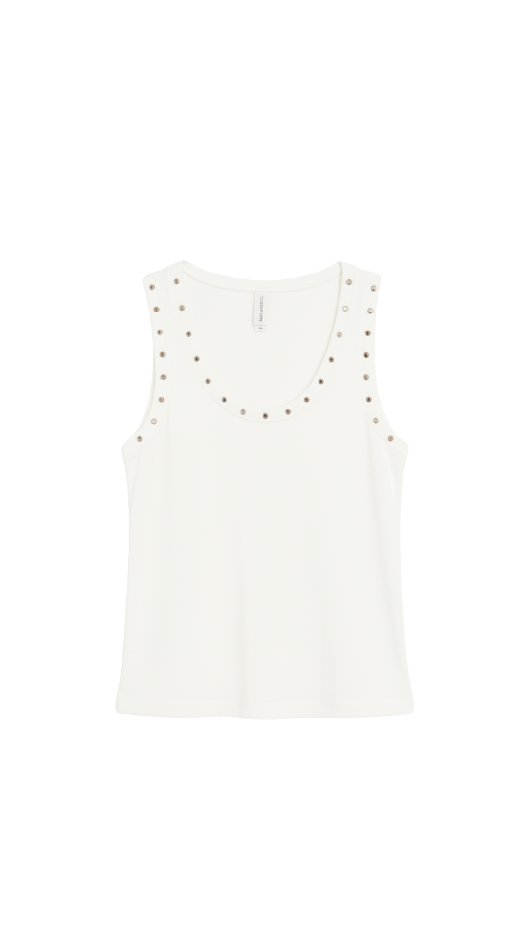 Top nadadora con tachuelas