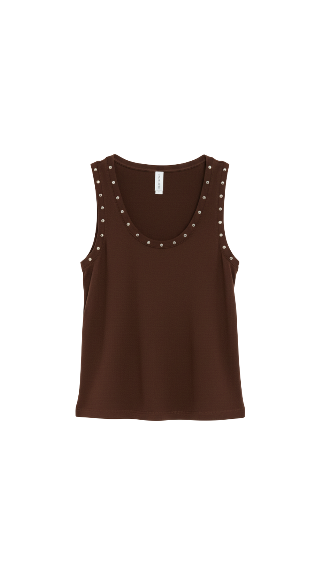 Top nadadora con tachuelas