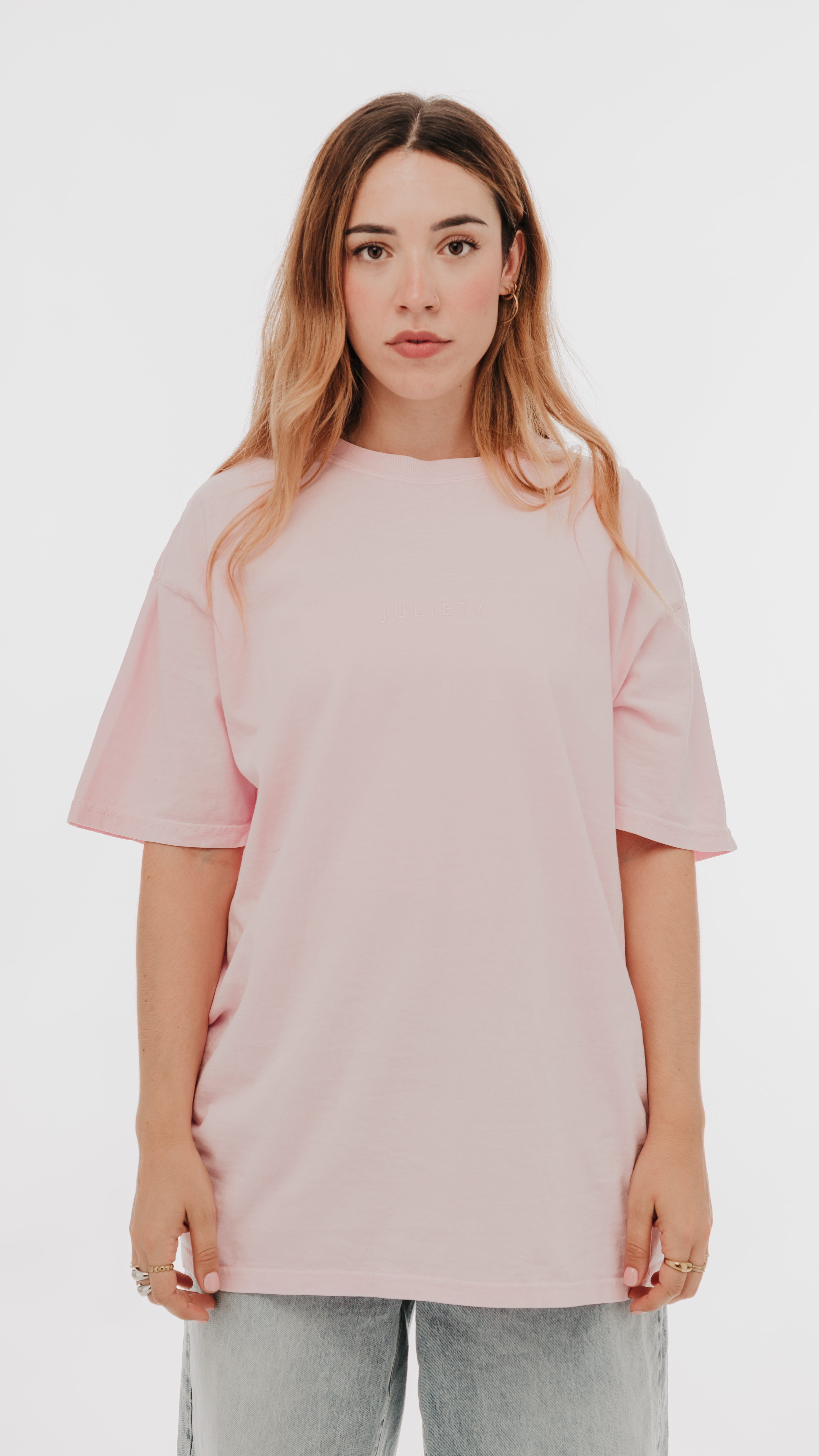 Camiseta gruesa teñida unisex