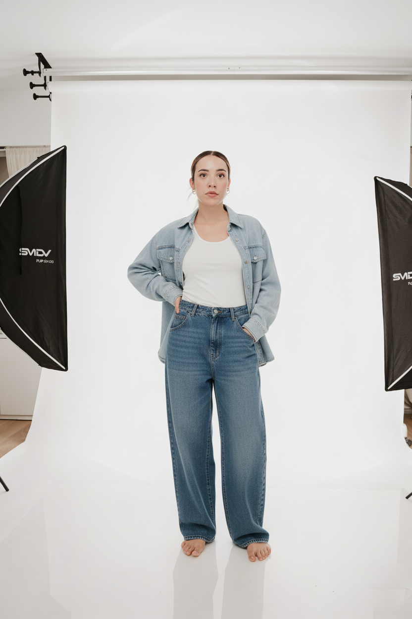 Camiseta Nadadora Blanca