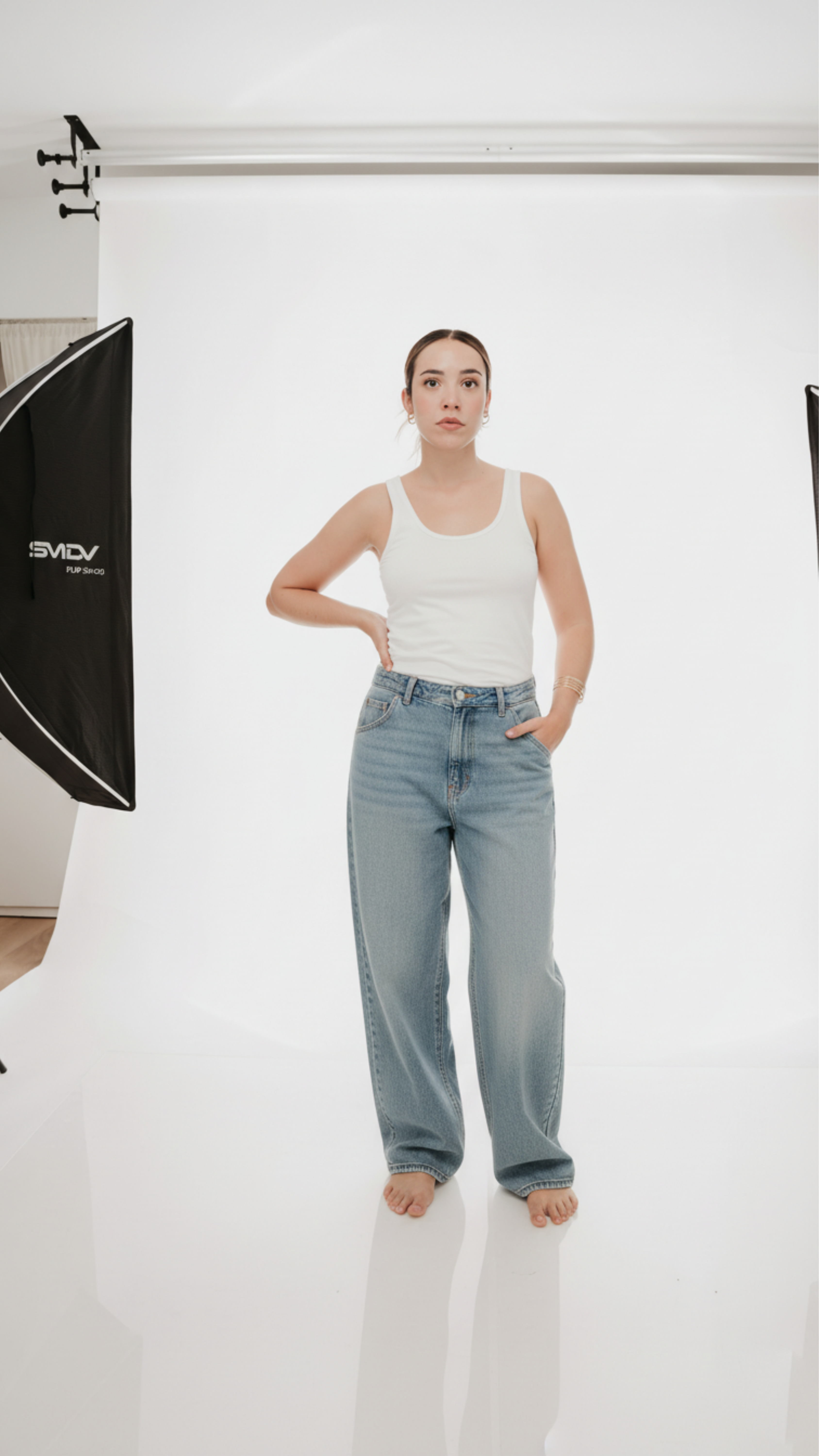 Camiseta Nadadora Blanca