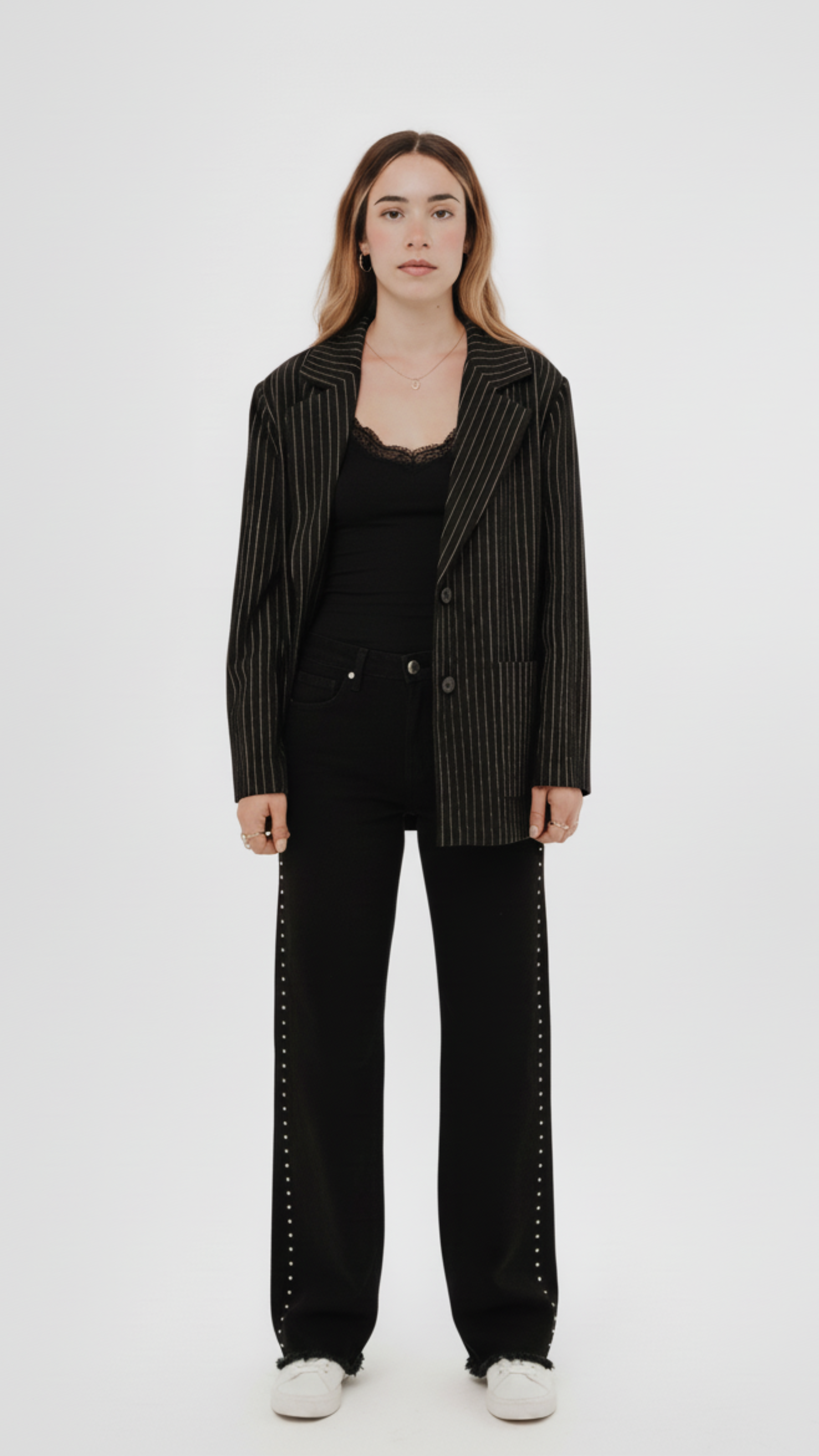 Jean Pata Ancha con Tachuela Lateral