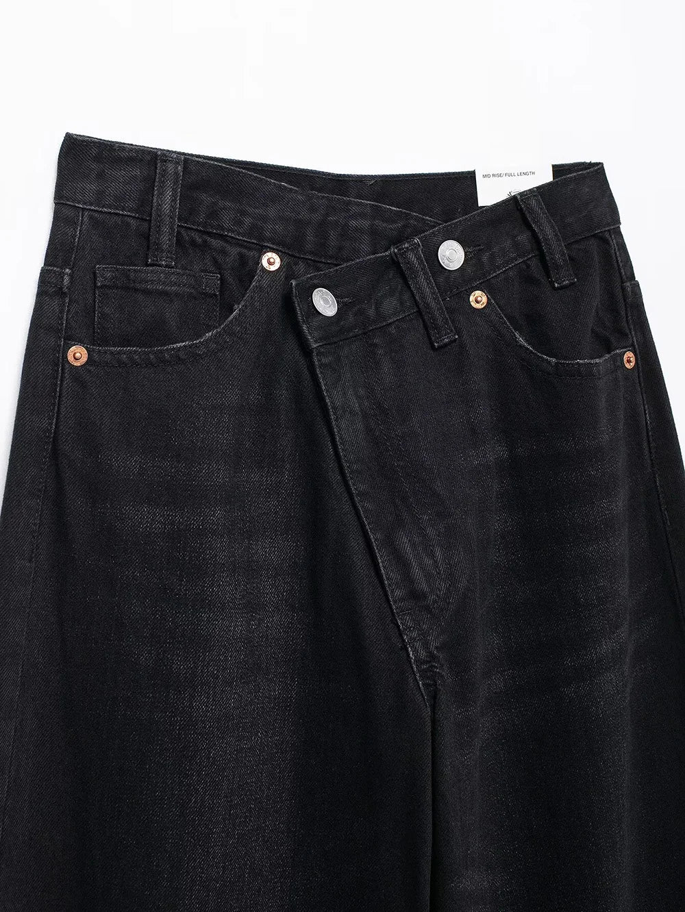 Jean asimétrico ancho