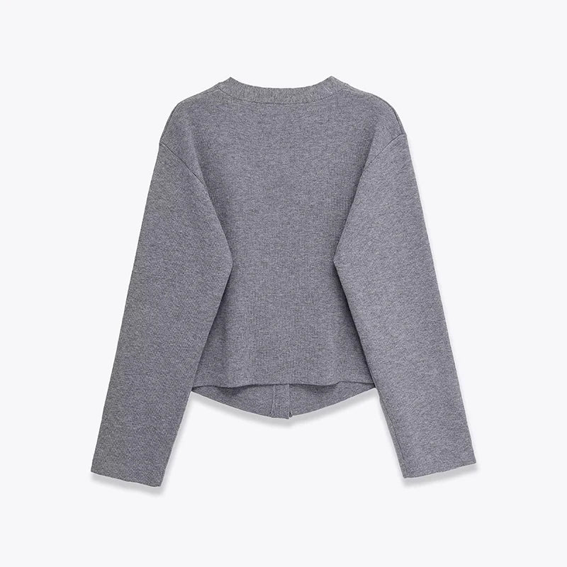 Cardigan botones dorados