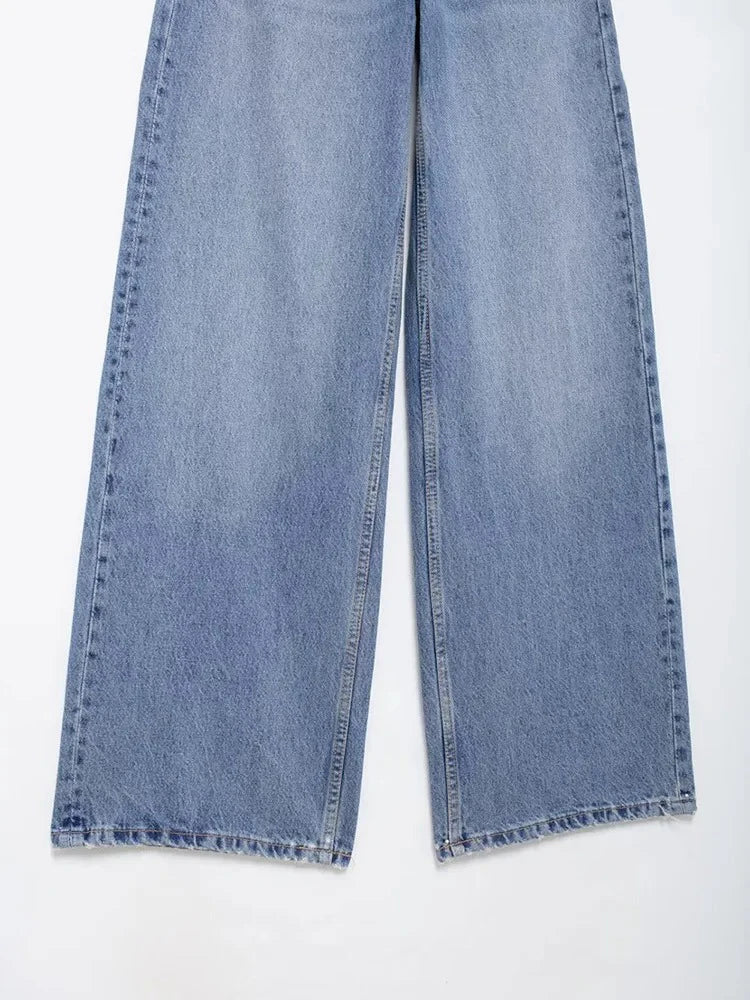 Jean asimétrico ancho