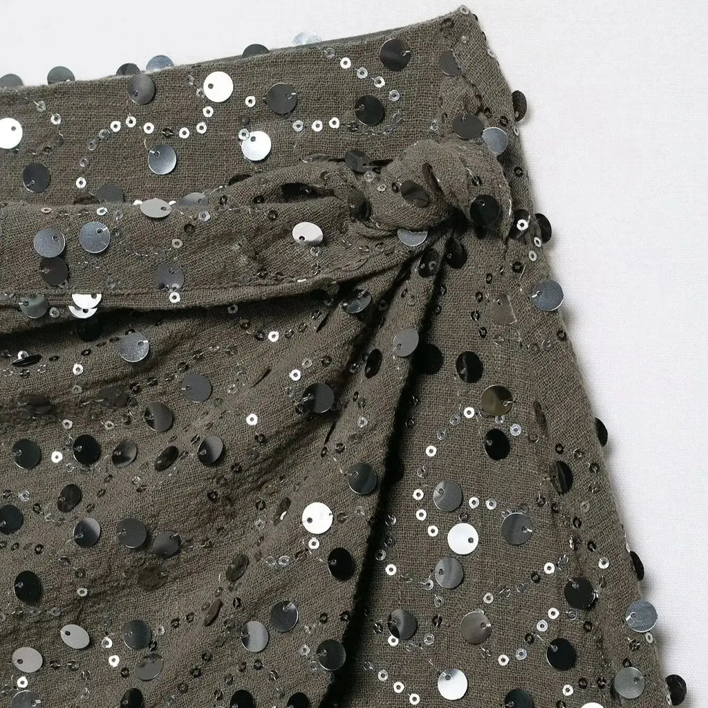 Falda mini lentejuelas