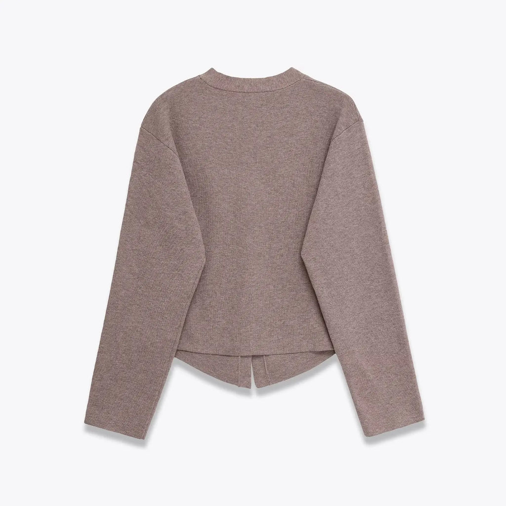 Cardigan botones dorados